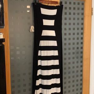 NWT Bebe maxi dress